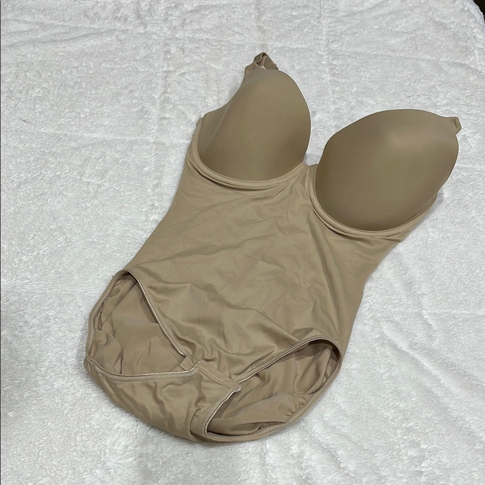Flexees Beige Bodysuit Size 36D